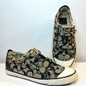 Coach Women's Britt Signature Logo Sneaker Shoes Women's - Size 8.5B